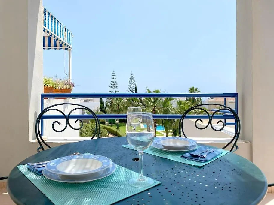 Atico Con Vistas Al Mar En Primera Linea De Playa Vera Apartment
